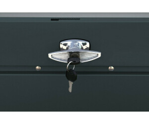 Duramax Metall-Gerätebox Palladium 166,4x75,9x86,4cm anthrazit ab 508,99 €  | Preisvergleich bei