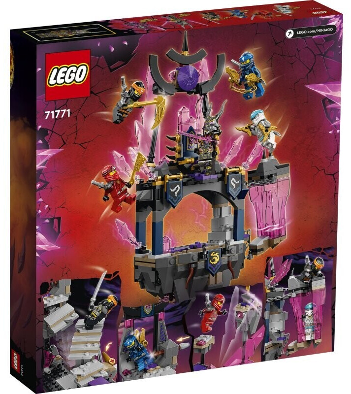 Soldes LEGO Ninjago - Le temple du Roi de cristal (71771) 2024 au meilleur  prix sur
