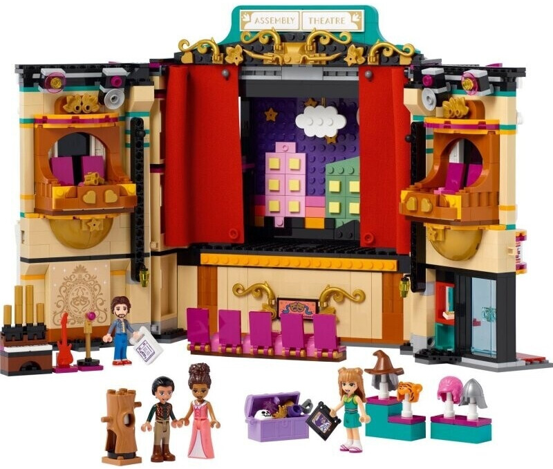 LEGO 41714 Friends L'École de Théâtre d'Andréa, Jouet Éducatif, avec  Accessoires pour Mini-poupées, Filles et Garçons Dès 8 Ans - Cdiscount Jeux  - Jouets