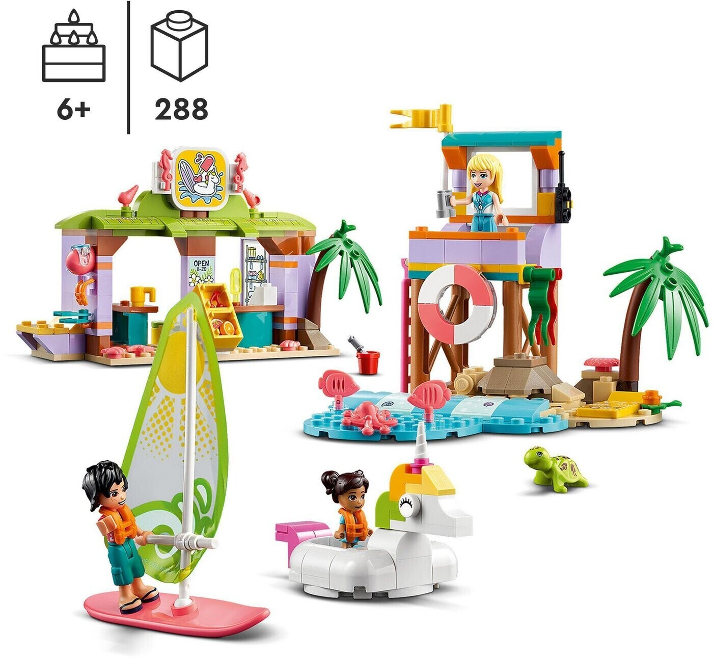 LEGO Friends 41709 - Casa delle vacanze sulla spiaggia