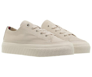 Tommy Hilfiger Essential Monochrome Vulcanised Flatform Trainers