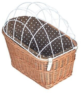 Aumüller Bicycle basket for dogs with protective grate