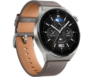 Buy Huawei WATCH GT 3 Pro Titanium Grey Leather from 237.28