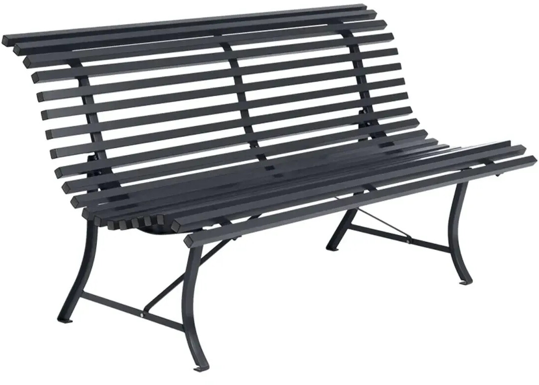 Fermob Banc Louisiane 150 cm Anthracite