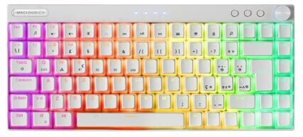 Mars Gaming MKCLOUDWRPT White (PT - Red)