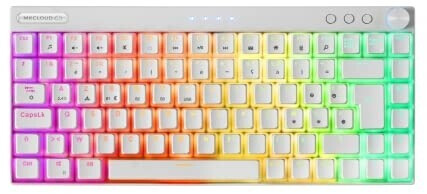Mars Gaming MKCLOUDWRFR White (FR - Red)