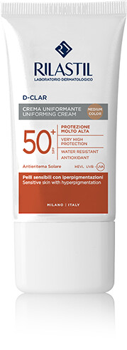 Rilastil D-Clar Coloured Sun Cream SPF50+ (40ml)