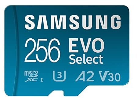 Samsung EVO Select (2021) microSDXC 256 Go