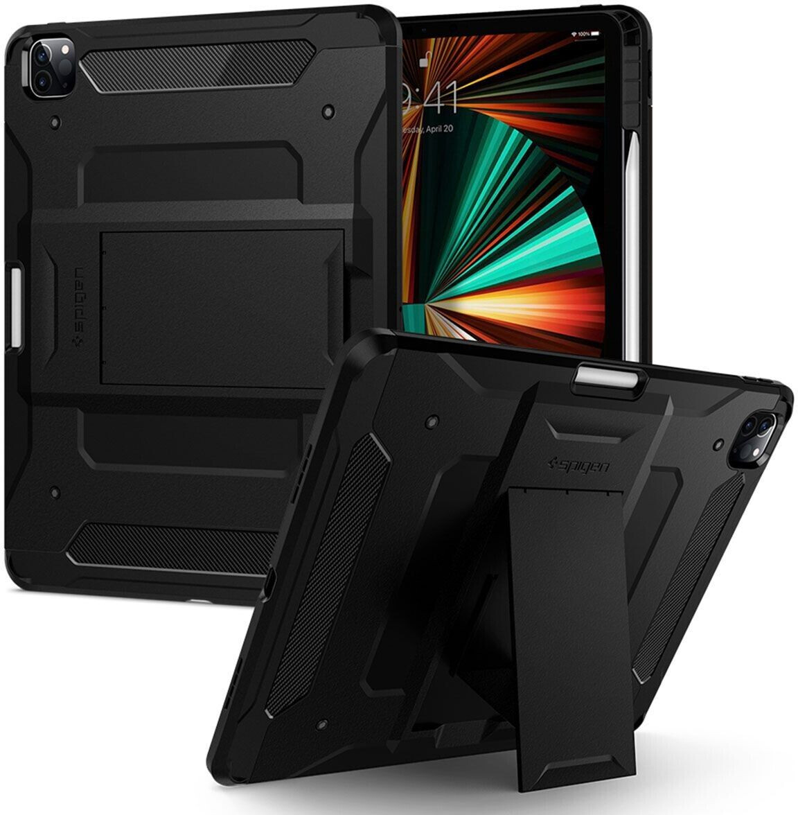 Spigen Tough Armor Pro iPad Pro 12.9 2021 Black