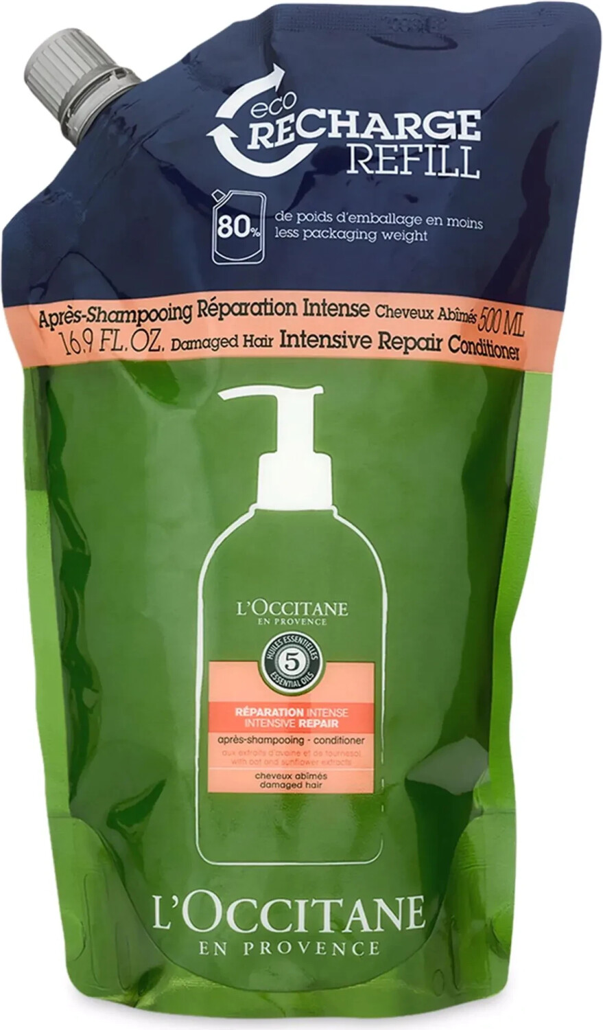 Photos - Hair Product LOccitane L'Occitane L'Occitane Aromachologie Intensive Repair Conditioner Refill (5 