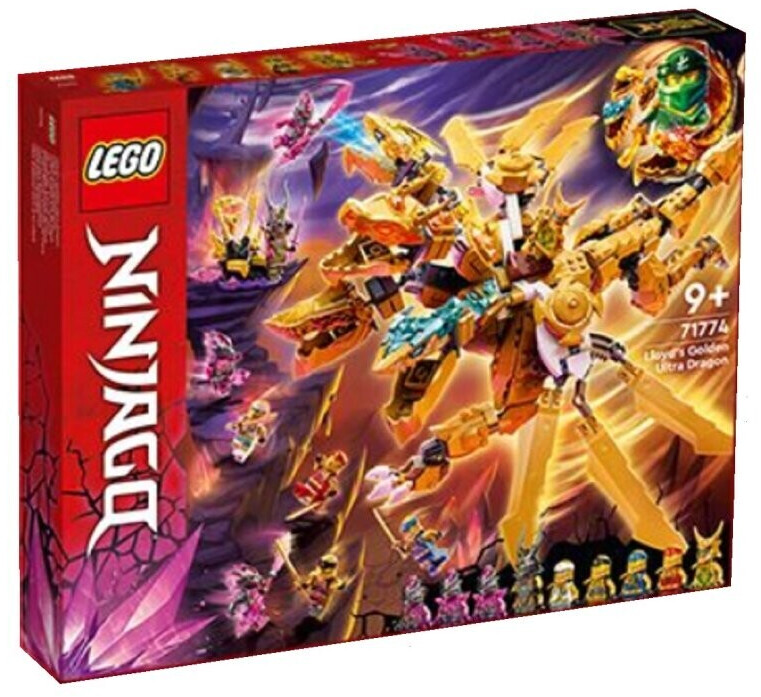 LEGO Ninjago L ultra dragon d or de Lloyd 71774 au meilleur