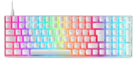 Mars Gaming MKULTRAWRPT White (PT - Red)