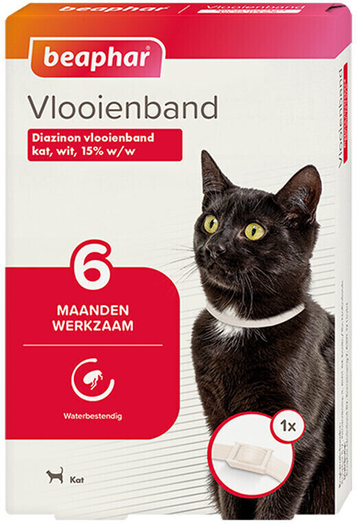 Beaphar Anti-flea collar for cats white