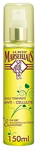 Le Petit Marseillais Huile tonifiante anti-cellulite Thé vert, citron et anis étoilé (150 ml)