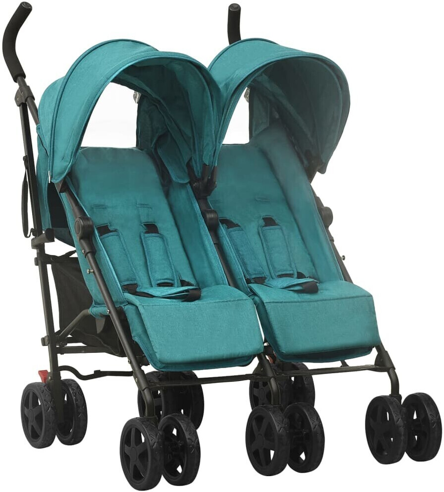 vidaXL Twins Blue Green