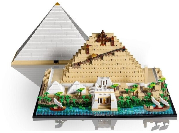 OFFERTA ELETTROVILLAGE  LEGO ARCHITECTURE LA PIRAMIDE DI GIZA 1476 PEZZI  RIF. 21058