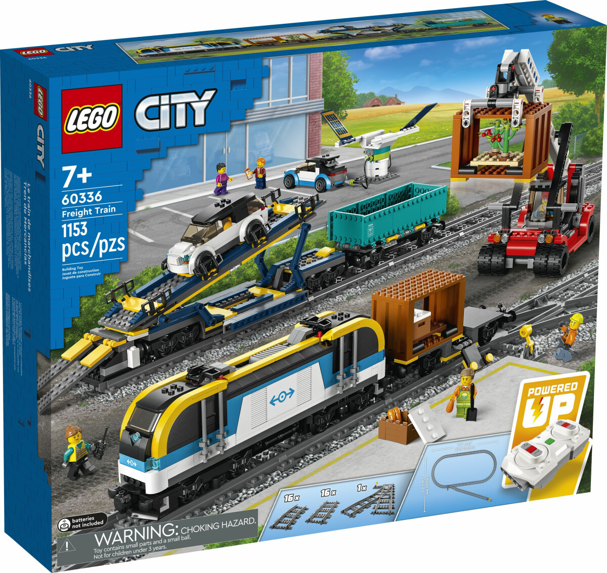 LEGO® 60198 Le train de marchandise télécommandé LEGO® City