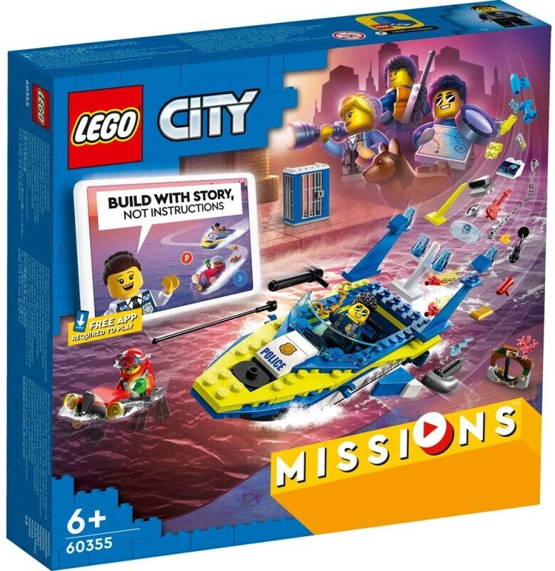LEGO City - Missions des détectives de la police sur l’eau (60355)