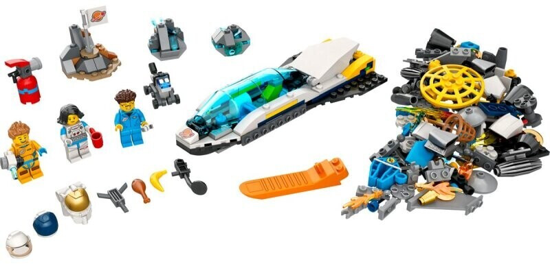 LEGO City - Missions d'exploration spatiale sur Mars (60354) au meilleur  prix sur