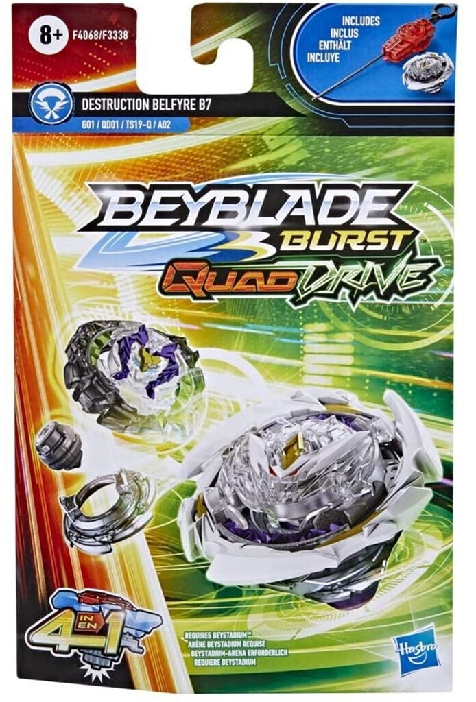Hasbro QuadDrive Destruction Belfyre B7 Starter Pack