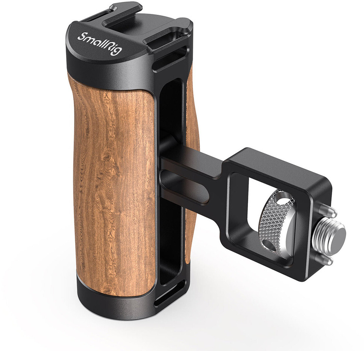 SmallRig Wooden Mini Side Handle (ARRI-Style Mount)