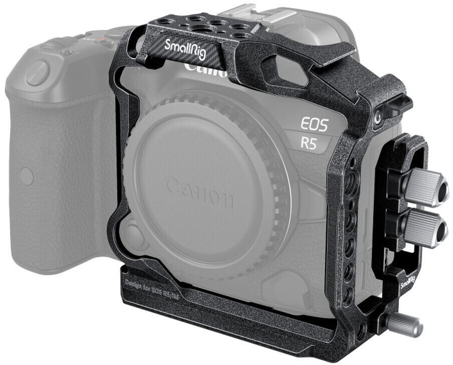 SmallRig “Black Mamba“ Camera Half Cage & Cable Clamp for Canon EOS R5/R6