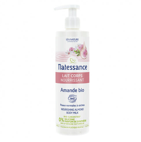 Natessance Lait corps amande bio (400 ml)