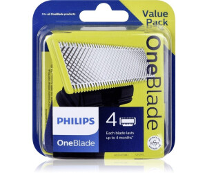 Philips Philips OneBlade QP240/50 Ersatzklingen 4 Stk. ab 35,53 € (Januar  2024 Preise) | Preisvergleich bei