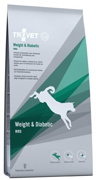 Trovet Weight and Diabetic WRD dog dry food