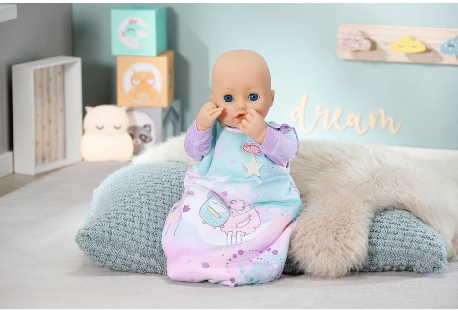 Baby annabell sweet dreams doll clearance