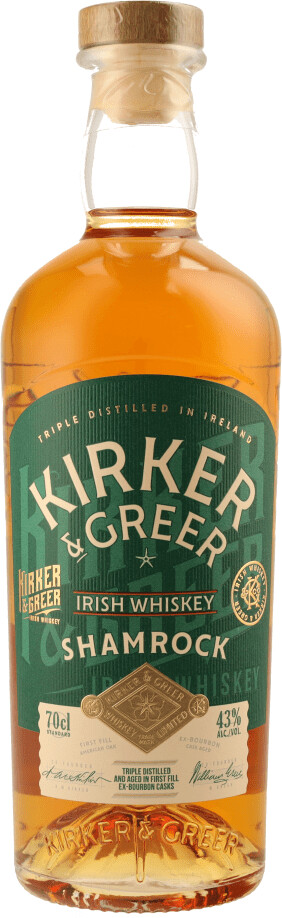 Kirker Greer Shamrock Irish Whiskey 0,7l 43%