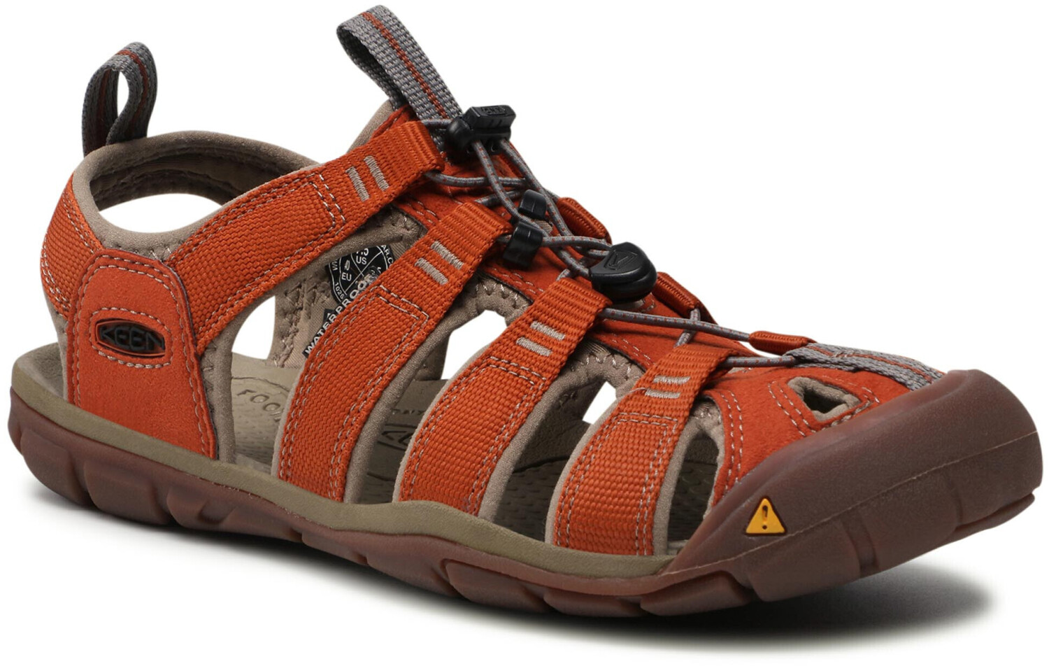 Keen Clearwater CNX timberwolf/fossil orange