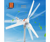 Controller,4500w,48v 4000W 5 Klingengenerator 12/24 48V Laterne Windturbinen Vertikale Achse für Haushaltsstromscheinwerfer SISHUINIANHUA Windgenerator 4500W 