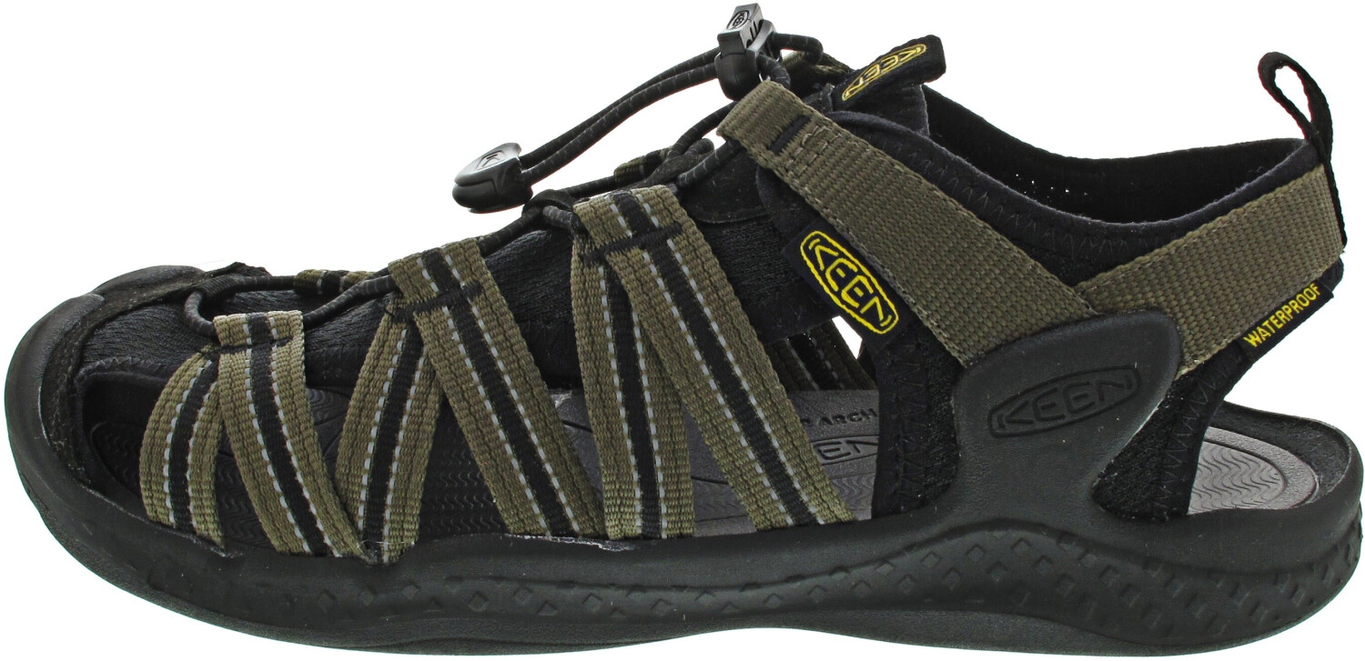 Keen Men's Drift Creek H2 Sandal dark olive/black