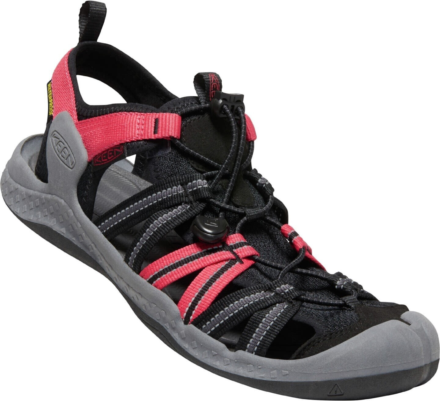 Keen Men's Drift Creek H2 Sandal red carpet/black