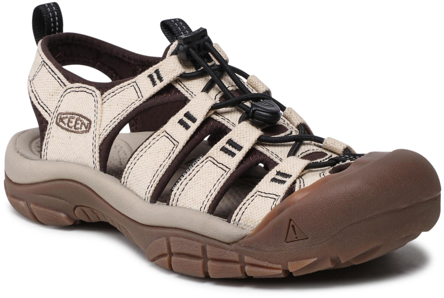 Keen Men's Newport Canvas Sandal natural
