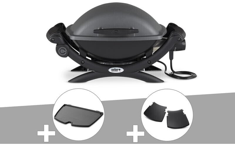 Weber Q 1400 avec plancha et plan de travail