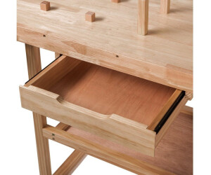 TecTake Werkbank Schraubstock Holzbearbeitung erhältlich in verschiedenen Größen  no. 401451 137 x 50 x 87 cm  
