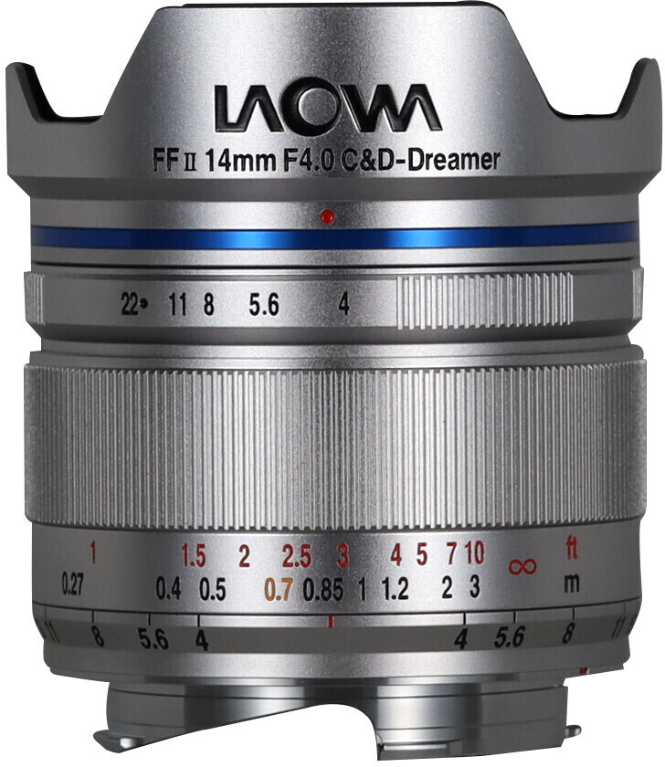 LAOWA 14mm f4 FF RL Zero-D Leica M Silver