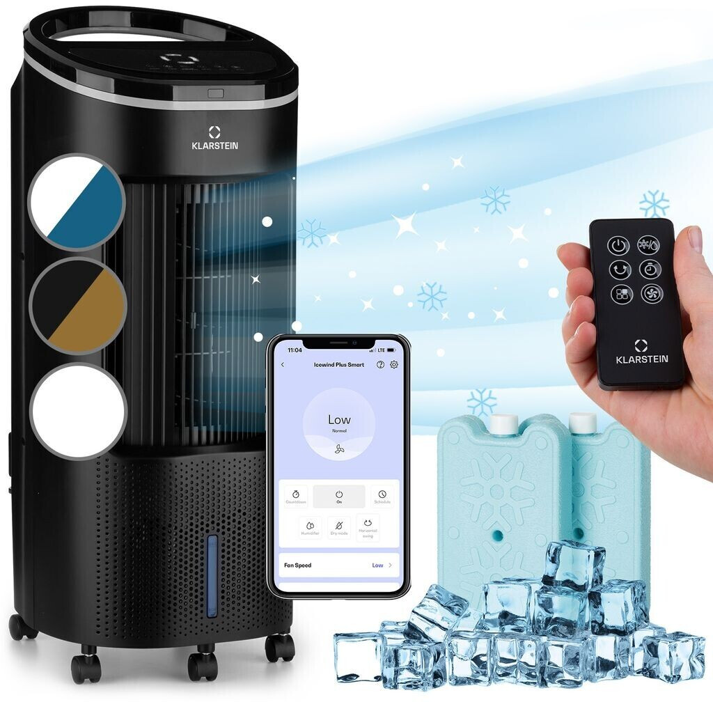 Klarstein IceWind Plus Smart 4-in-1 black (10040212)