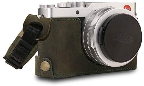 MegaGear MegaGear Ever Ready Camera-Half-Case with Carrying Strap for Leica D-Lux 7 Khaki