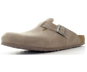 Birkenstock Boston Vegan gray taupe (schmal) ab 89,58 € | Preisvergleich  bei idealo.de