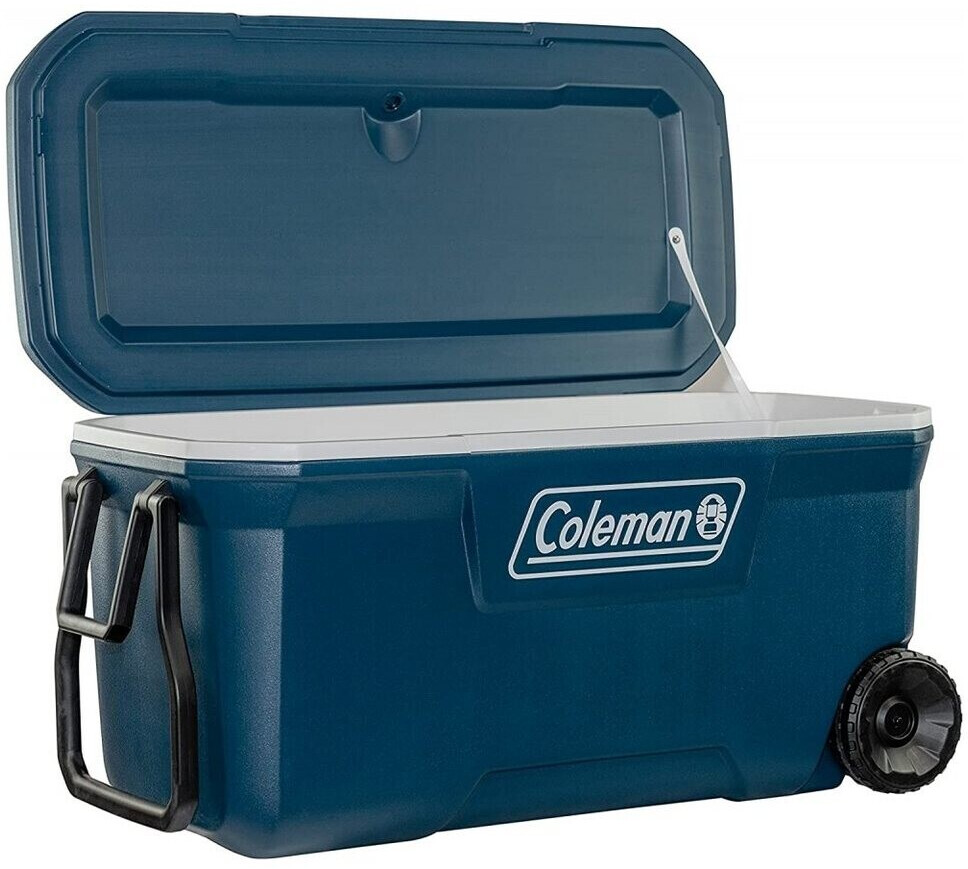 Coleman passive Kühlbox 100Qt Xtreme Marine, Hochleistungskühlbox, kühlt  bis zu 5 Tage, mit UV Schutz, mobile Thermobox mit 90L Fassungsvermögen