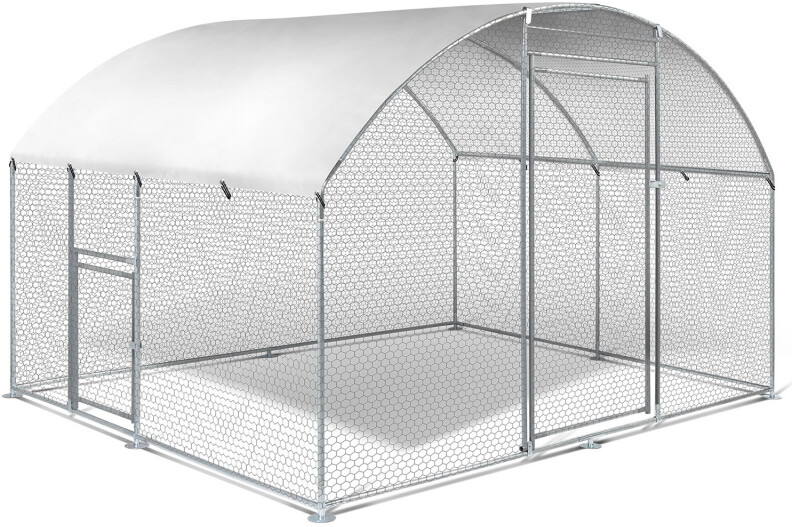 IDMarket Enclos poulailler dôme 7,5 m² (14471)