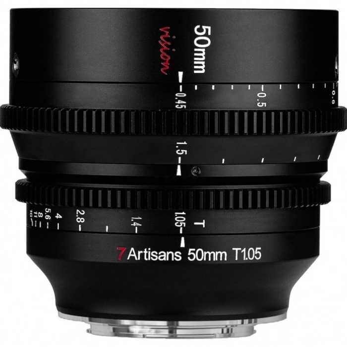 7artisans 50mm T1.05 Vision