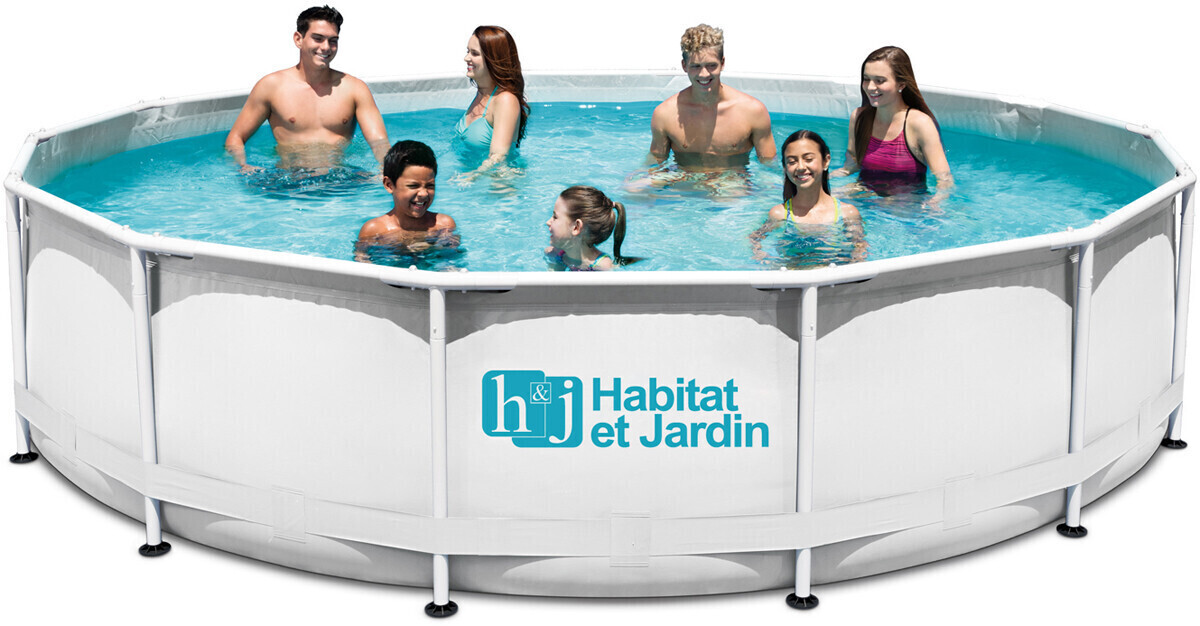 Habitat et Jardin Tubular swimming pool Elite Ø 4,88 x 1,22 m