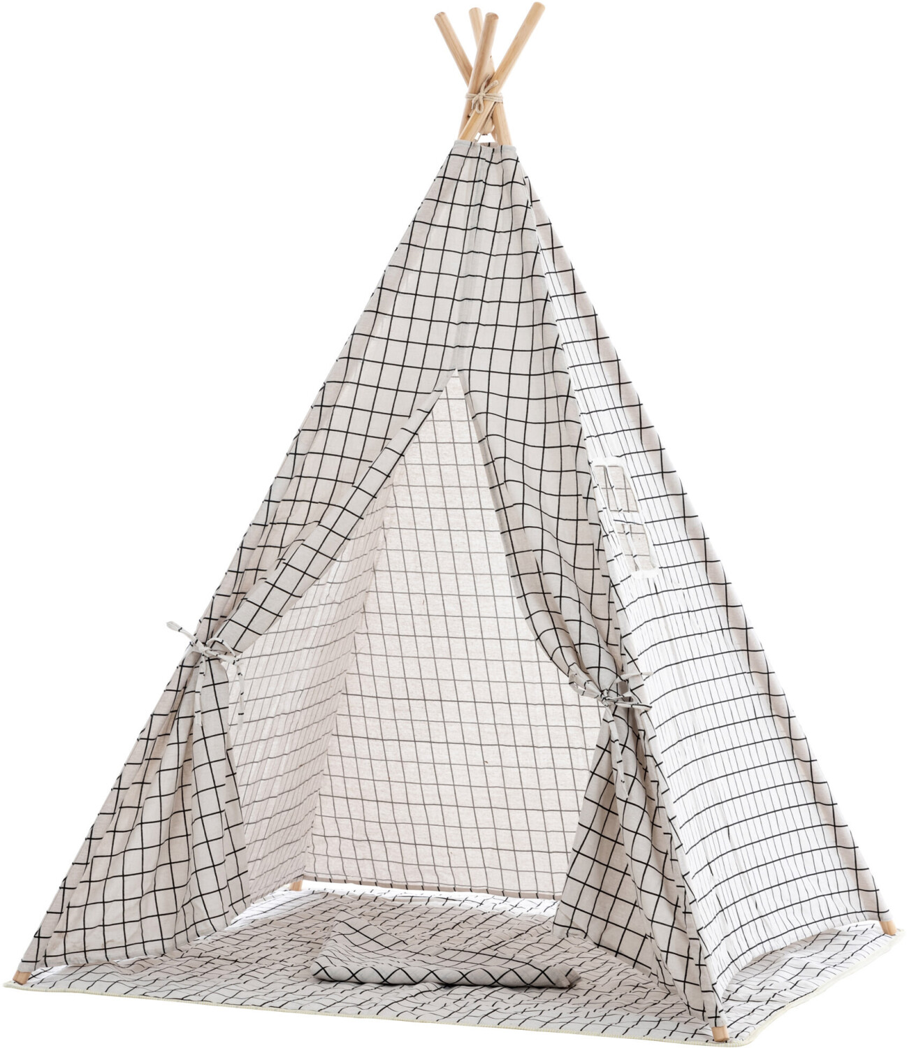 CLP Play Tent Esna grey chequered