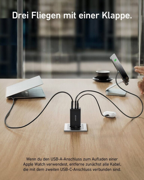 Anker 735 Ladegerät (Nano II 65W) Schwarz, Bild 3