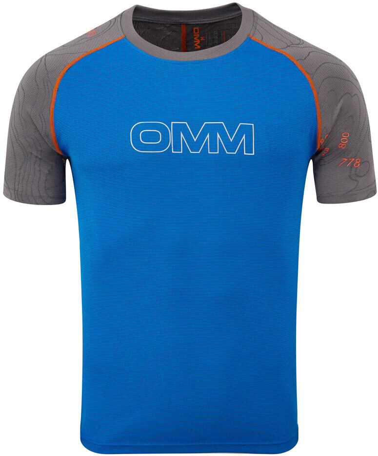 OMM Flow short sleeves Tee (OC142) blue/grey