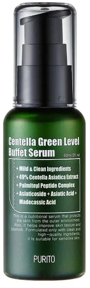Purito Centella Green Level Buffet Serum (60ml)